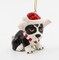 Ceramic Boston Terrier Christmas Ornament, Home Décor, Gift for Her, Gift for Mom, Kitchen Décor, Dog Lover Gift, Pet Loss Gift
